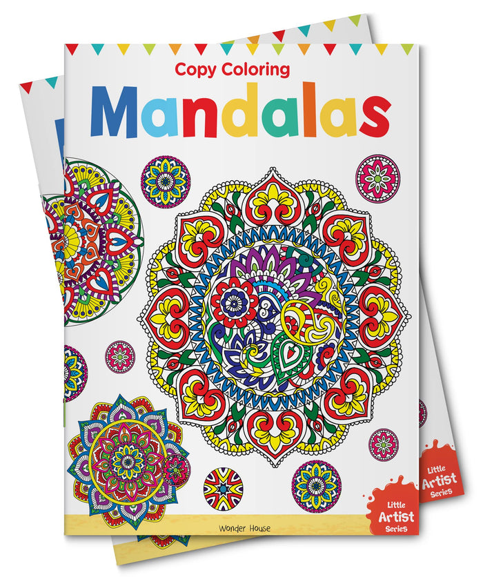 Little Artist Series Mandala: Copy Color Books by Wonder House Books - Paperback cover