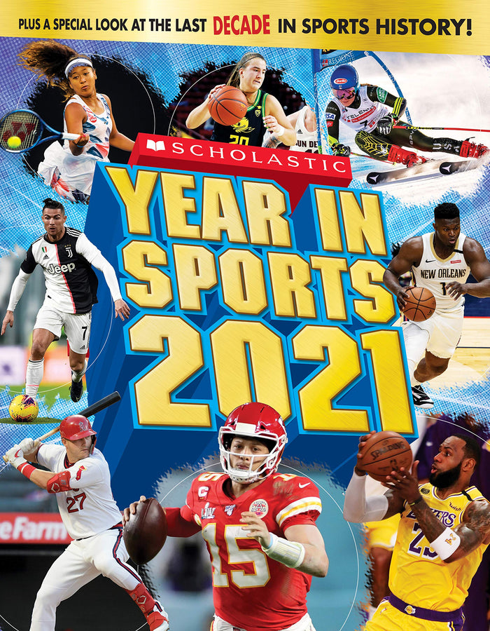 Scholastic Year in Sports 2021 by James Buckley - Paperback cover