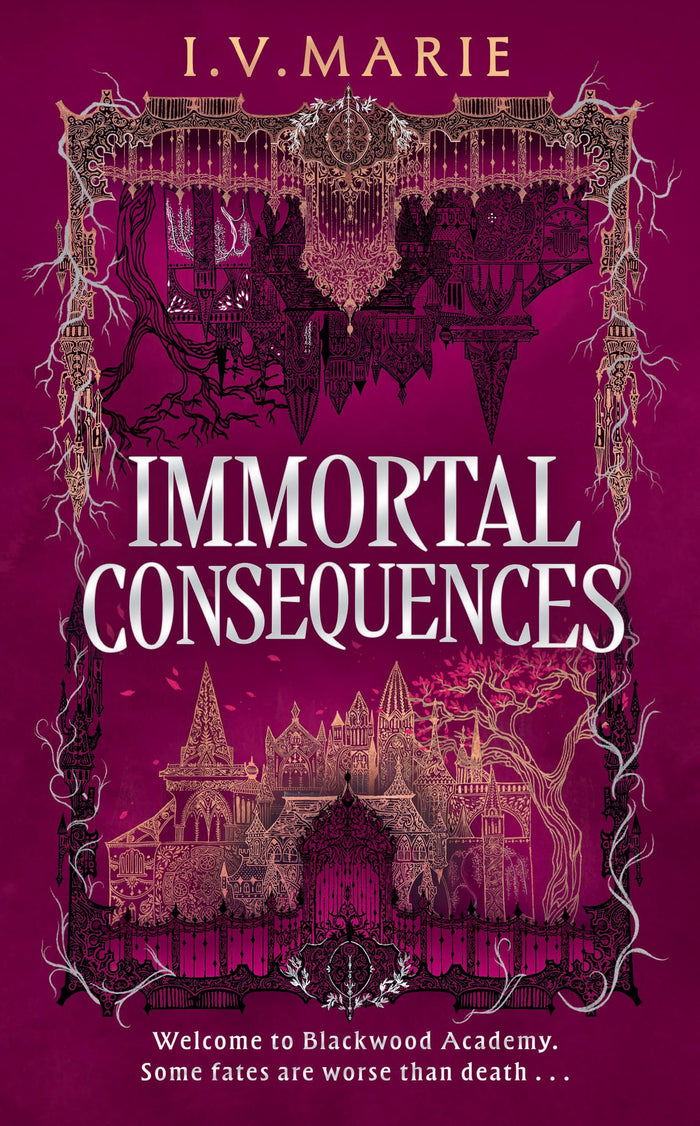 Immortal consequences by I.V. Marie - Paperback cover