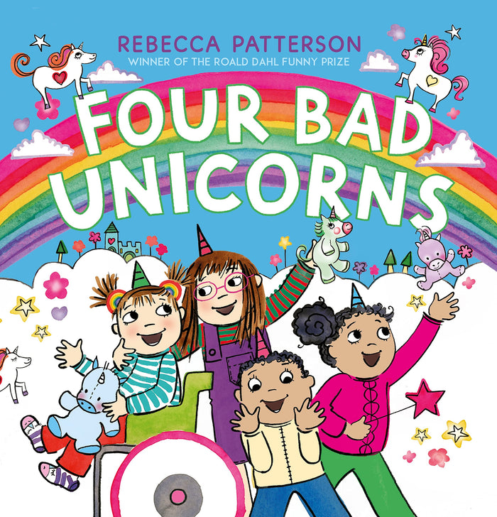 Four Bad Unicorns by Rebecca Patterson - Paperback cover