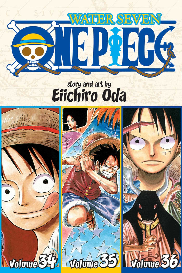 One Piece (Omnibus Edition), Vol. 12: Includes vols. 34, 35 & 36 by Eiichiro Oda - Paperback cover