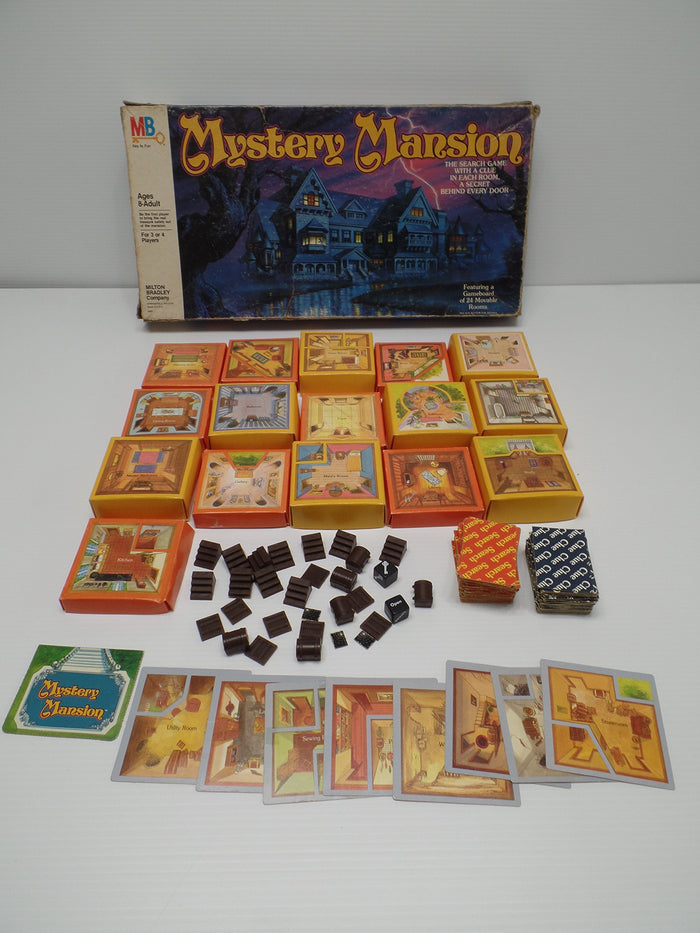 Milton Bradley Mystery Mansion - Hardcover cover