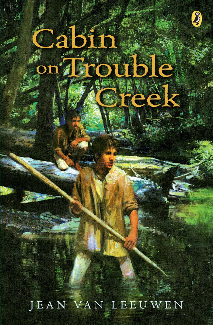 Cabin on Trouble Creek by Jean Van Leeuwen - Paperback cover