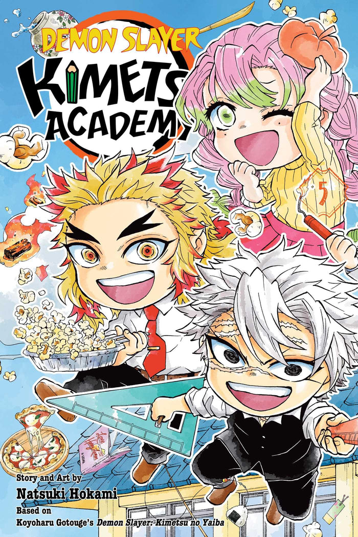 Demon Slayer: Kimetsu Academy, Vol. 5 by Koyoharu Gotouge - Paperback cover