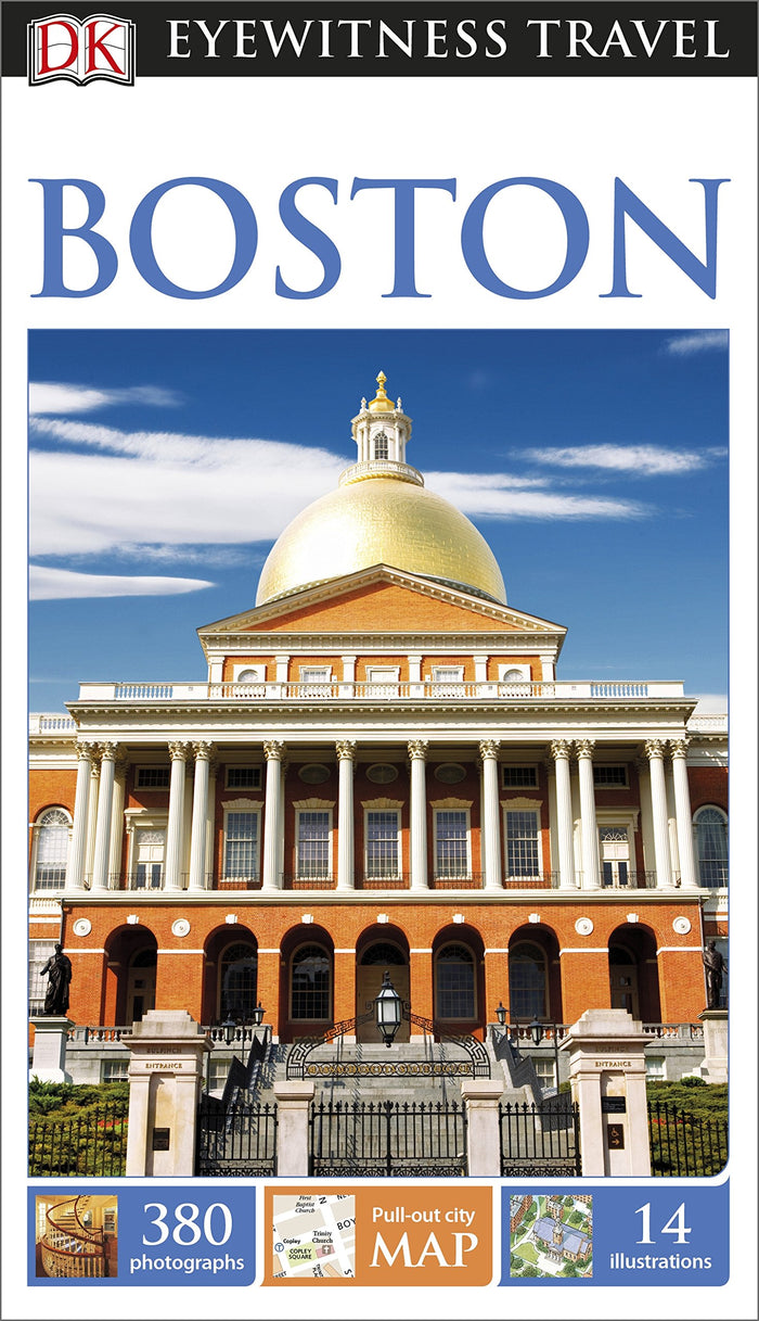 DK Eyewitness Travel Guide Boston - Flexibound cover