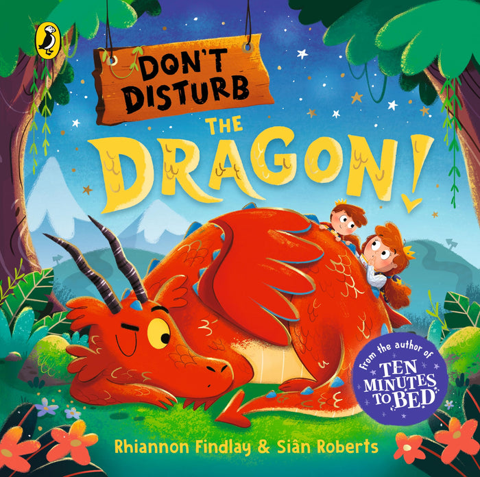 Puffin Dont Disturb the Dragon. by Rhiannon Findlay - Board Book cover