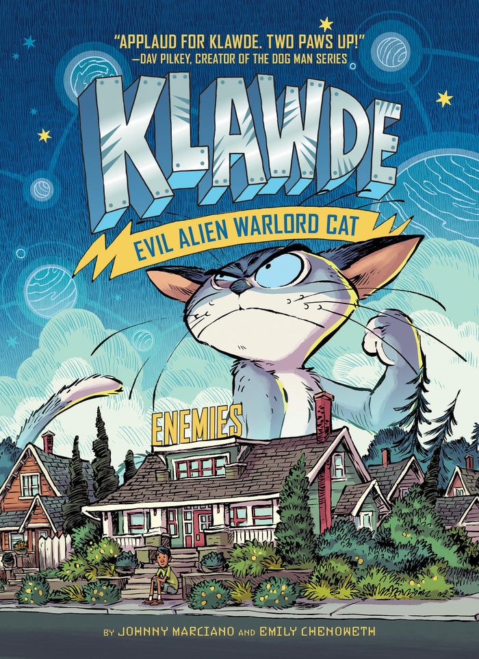 Klawde: Evil Alien Warlord Cat: Enemies #2 by Johnny Marciano - Paperback cover