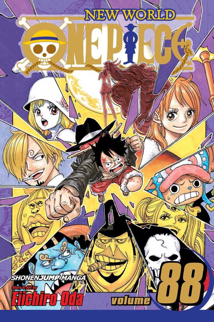 One Piece, Vol. 88 by Eiichiro Oda - Paperback cover