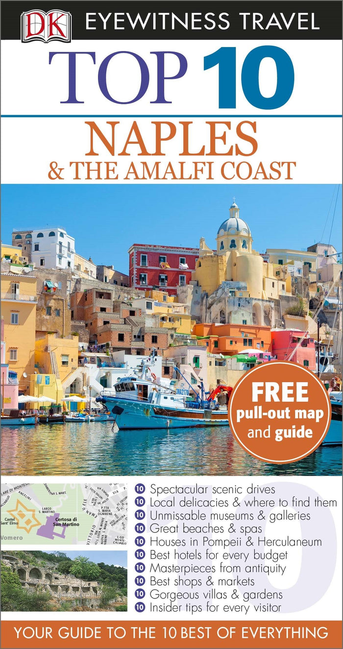 DK Eyewitness Top 10 Travel Guide: Naples & the Amalfi Coast by Jeffrey Kennedy - Paperback cover