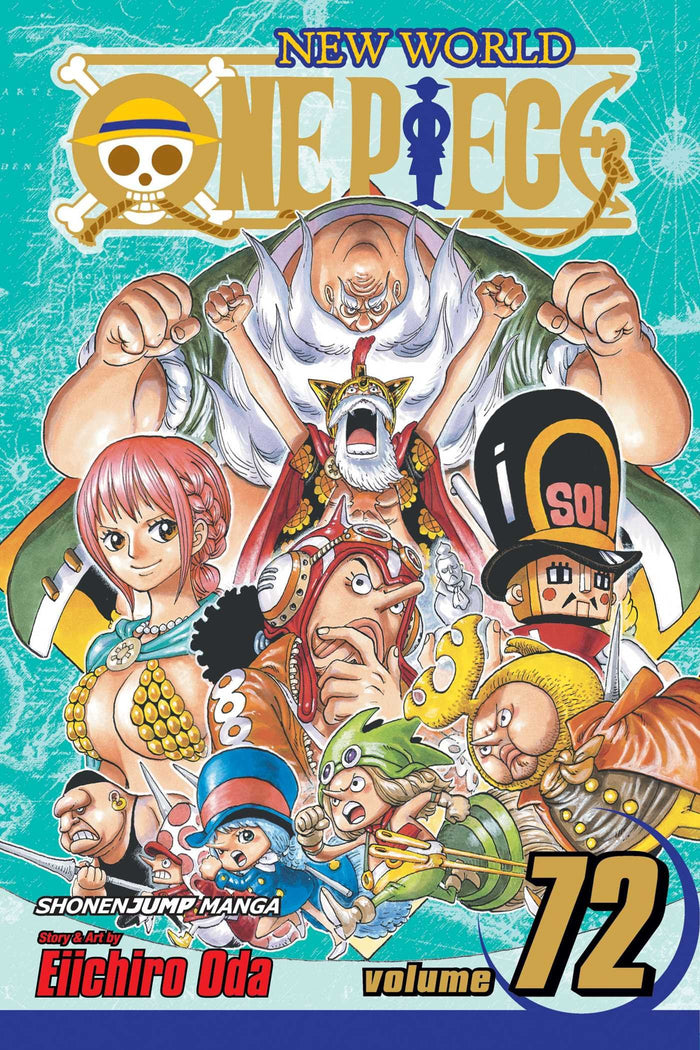 One Piece, Vol. 72 by Eiichiro Oda - Paperback cover