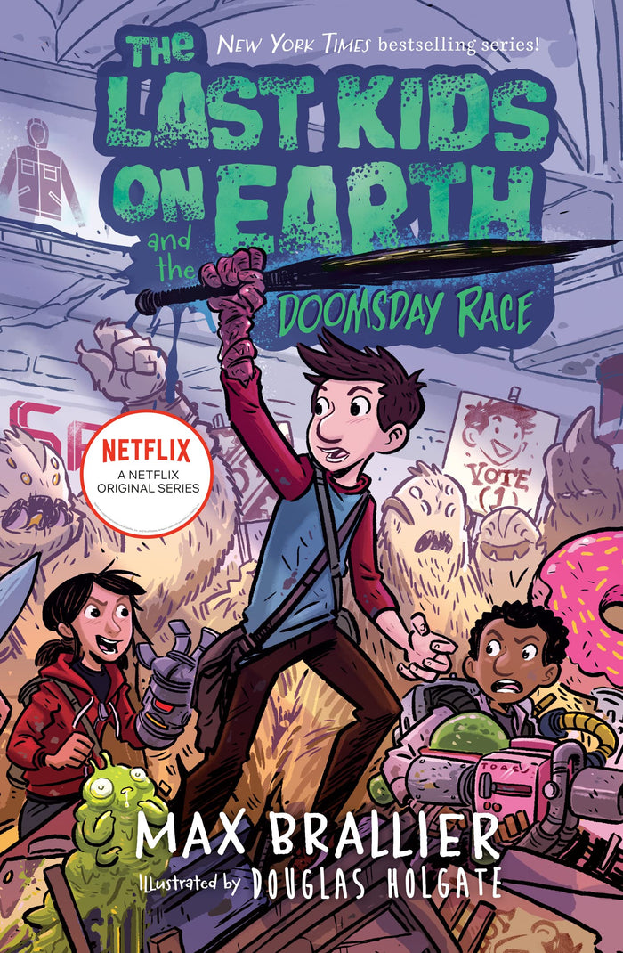 The Last Kids on Earth and the Doomsday Race by Max Brallier - Paperback cover