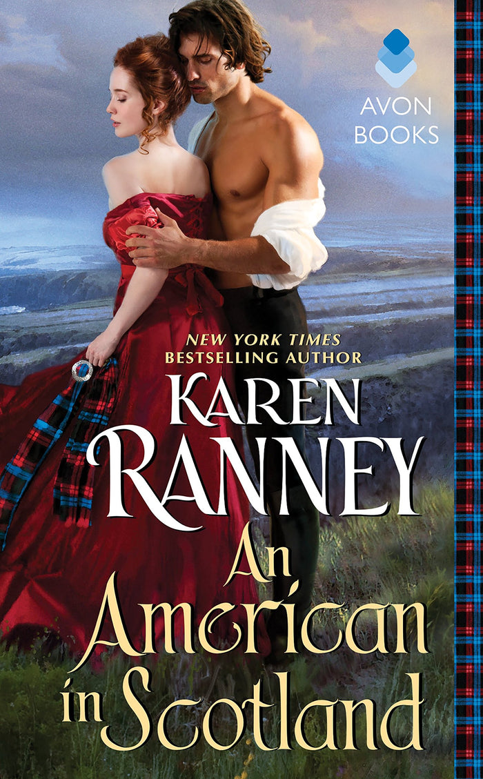 An American in Scotland: A Heart-Stirring Tale of a Widow's Dangerous Charade and Tempting Desire (MacIains) by Karen Ranney - Mass Market Paperback cover