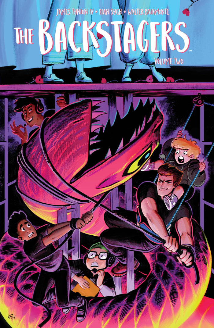 The Backstagers Vol. 2 by James Tynion IV - Paperback cover