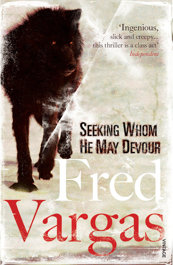 Seeking Whom He May Devour by Fred Vargas - Paperback cover