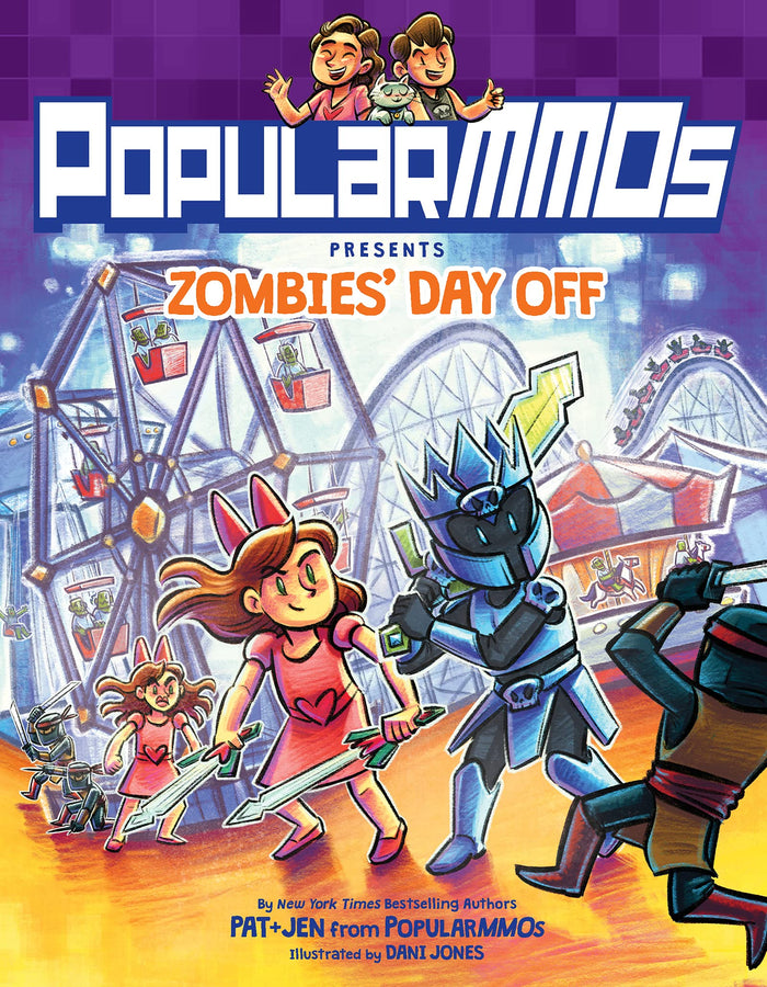 PopularMMOs Presents Zombies’ Day Off: A Graphic Novel by PopularMMOs - Paperback cover
