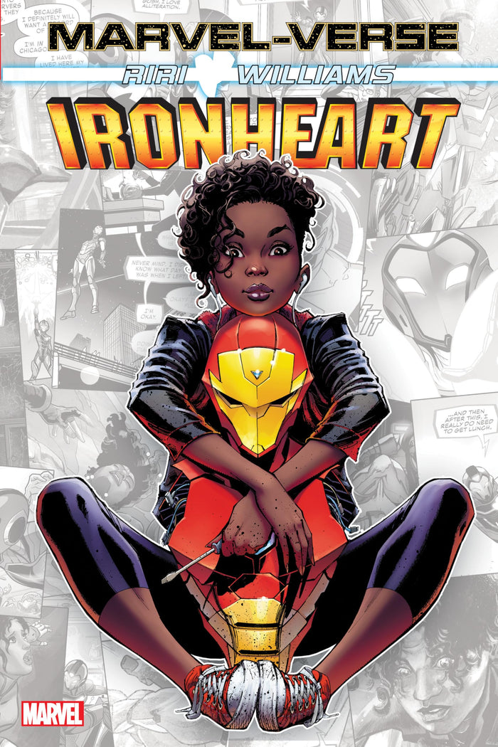 Marvel-Verse: Ironheart by Brian Michael Bendis - Paperback cover
