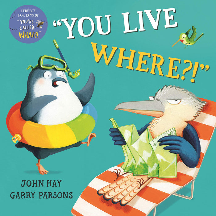 You Live Where?! by John Hay - Paperback cover