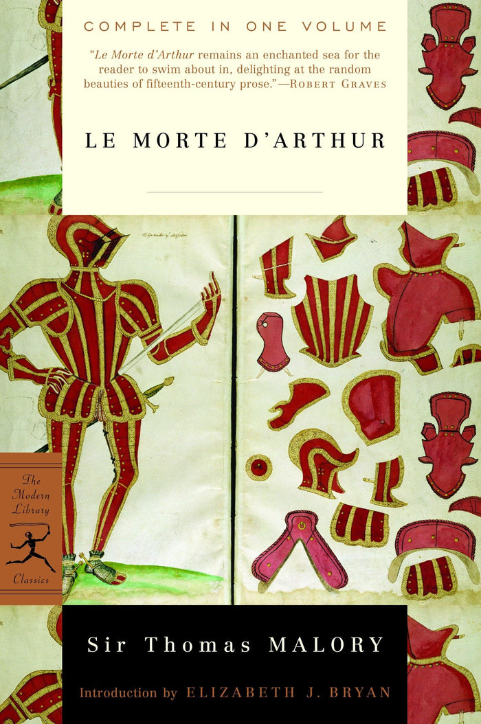 Le Morte d'Arthur (Modern Library Classics) by Sir Thomas Malory - Paperback cover