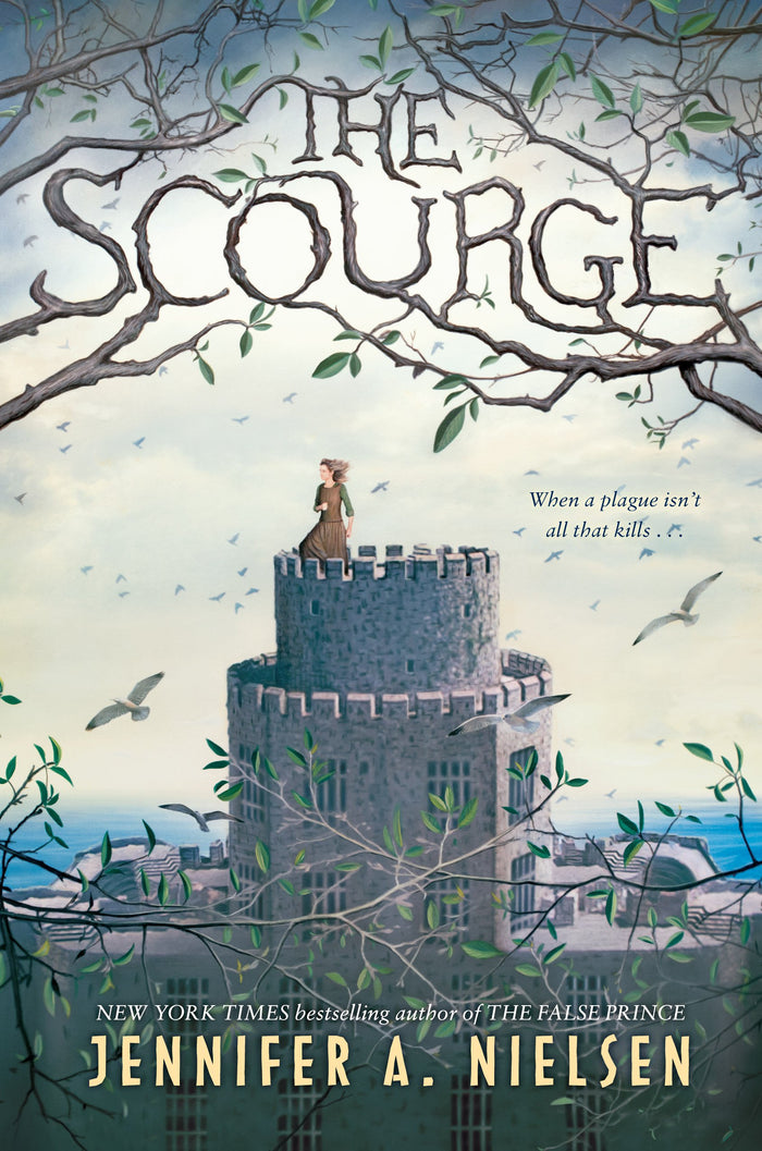 The Scourge by Jennifer A. Nielsen - Hardcover cover