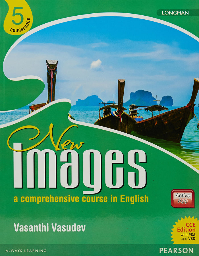 New Images Coursebook by Pearson for CBSE English Class 5 by Vasanthi Vasudev - Paperback cover