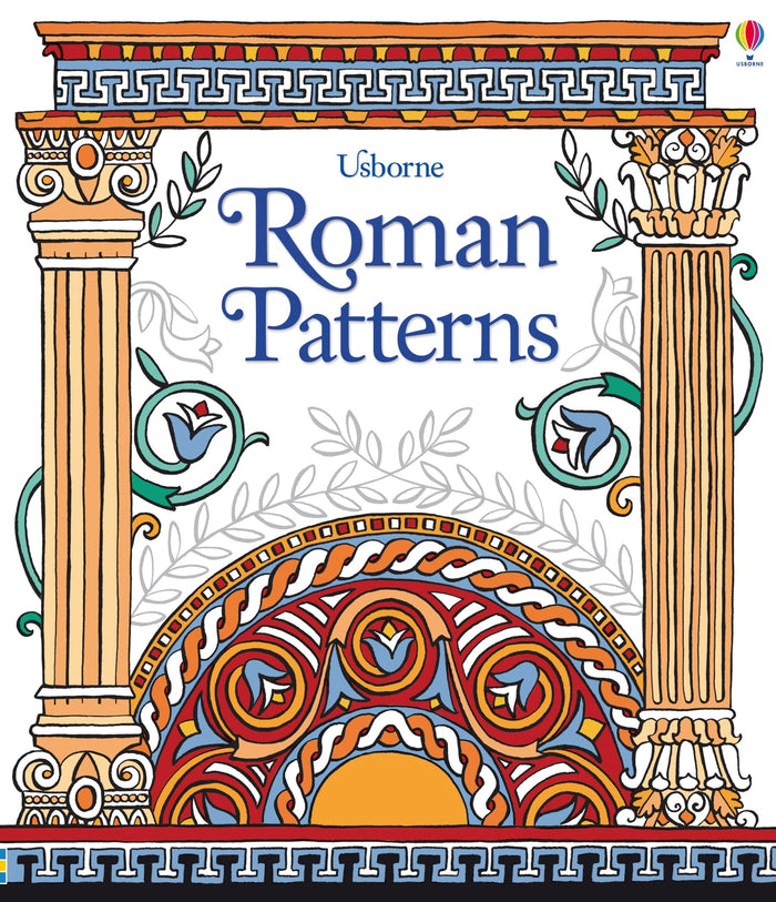 Roman Patterns (Patterns to Colour) by Sam Lake - Hardcover cover