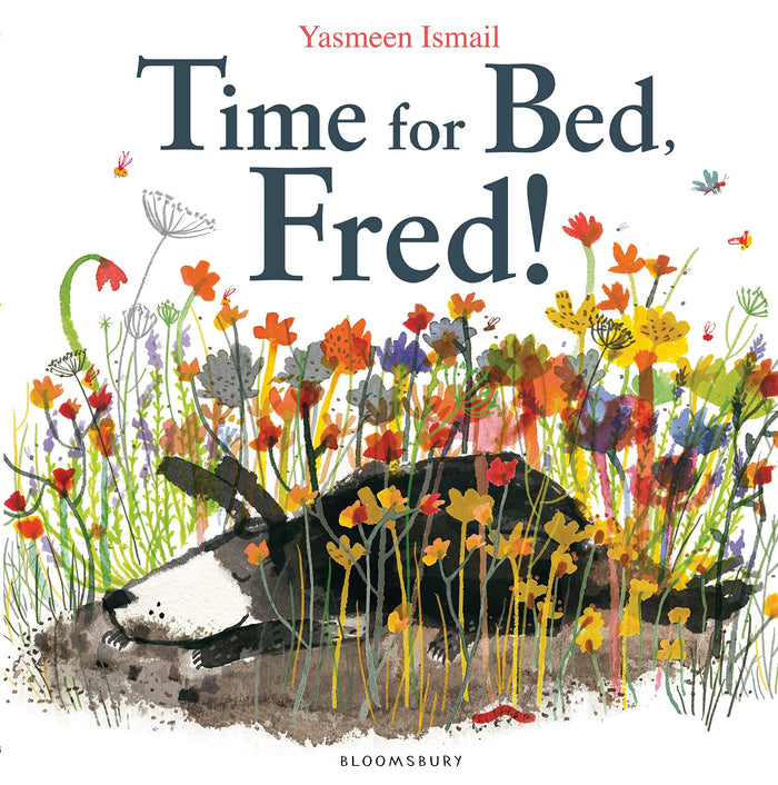 Front cover of the book 'Time For Bed Fred' by Yasmeen Ismail.