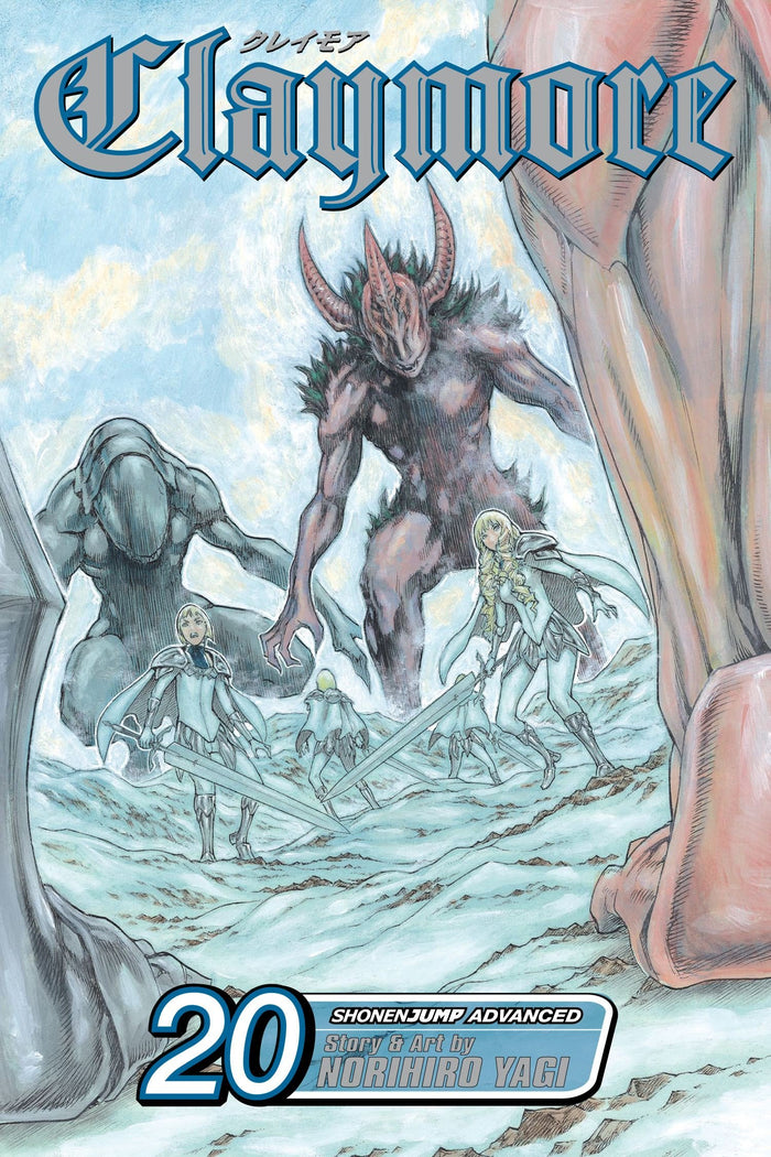 Claymore, Vol. 20: Remains of the Demon Claw by Norihiro Yagi - Paperback cover