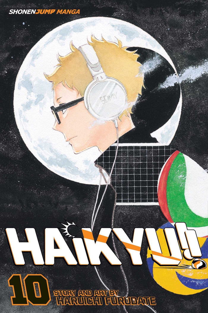 Haikyu!!, Vol. 10: Moonrise by Haruichi Furudate - Paperback cover