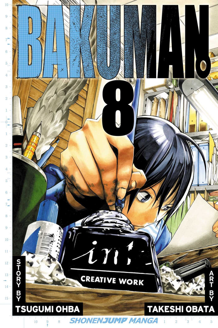 Bakuman?, Vol. 8: Panty Shot and Savior by Tsugumi Ohba - Paperback cover