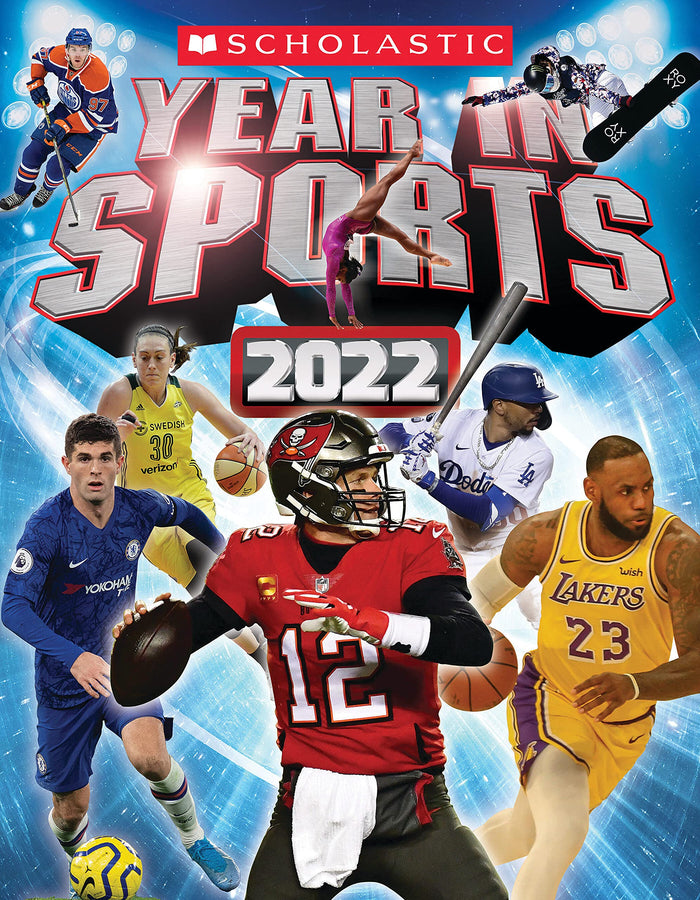 Scholastic Year in Sports 2022 by James Buckley - Paperback cover