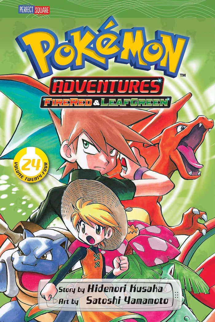 Pokémon Adventures (FireRed and LeafGreen), Vol. 24 by Hidenori Kusaka - Paperback cover