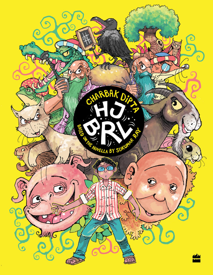 HJBRL : Based on the Novella by Sukumar Ray by Charbak Dipta - Paperback cover