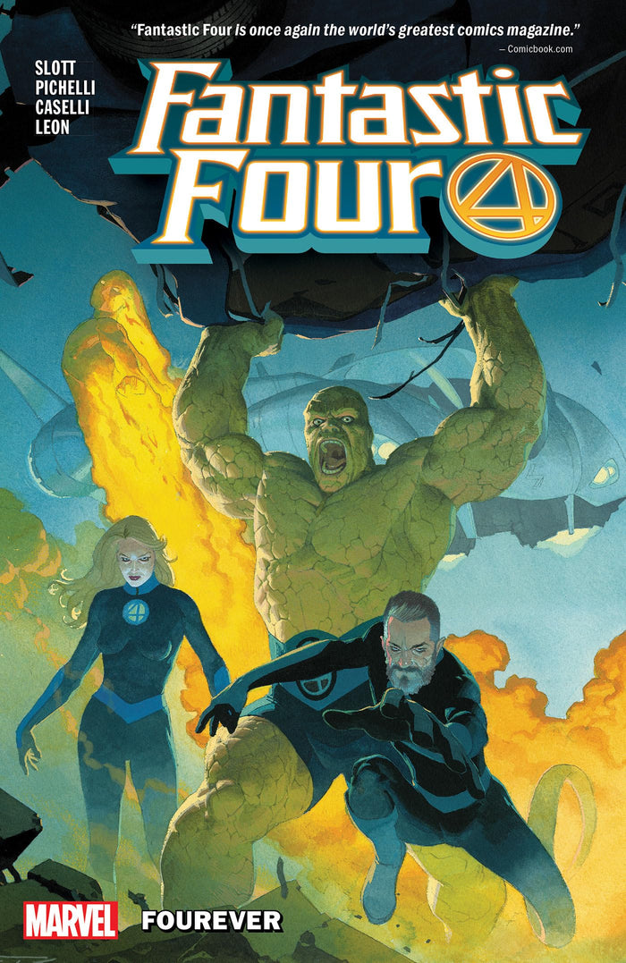 Fantastic Four Vol. 1: Fourever by Dan Slott - Paperback cover