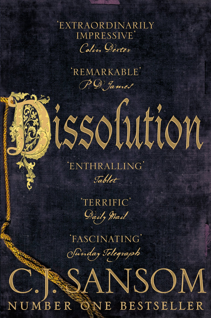 Dissolution by C.J. Sansom - Paperback cover