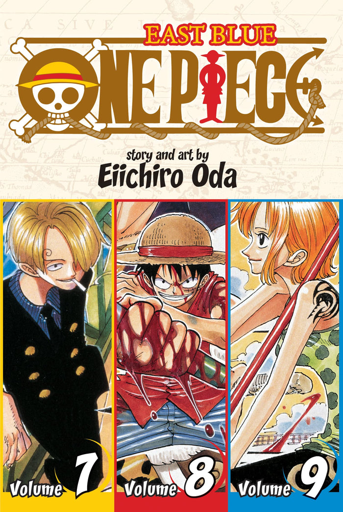 One Piece: East Blue 7-8-9 by Eiichiro Oda - Paperback cover