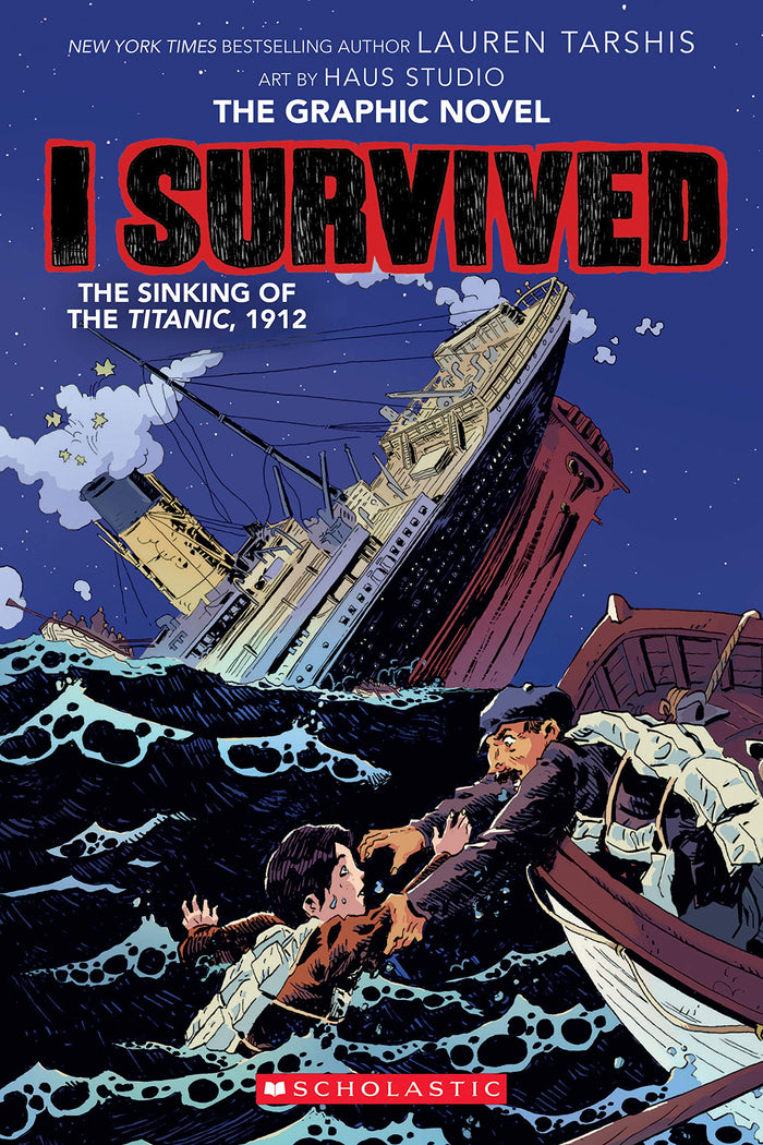 I Survived The Sinking of the Titanic, 1912 by Lauren Tarshis - Paperback cover