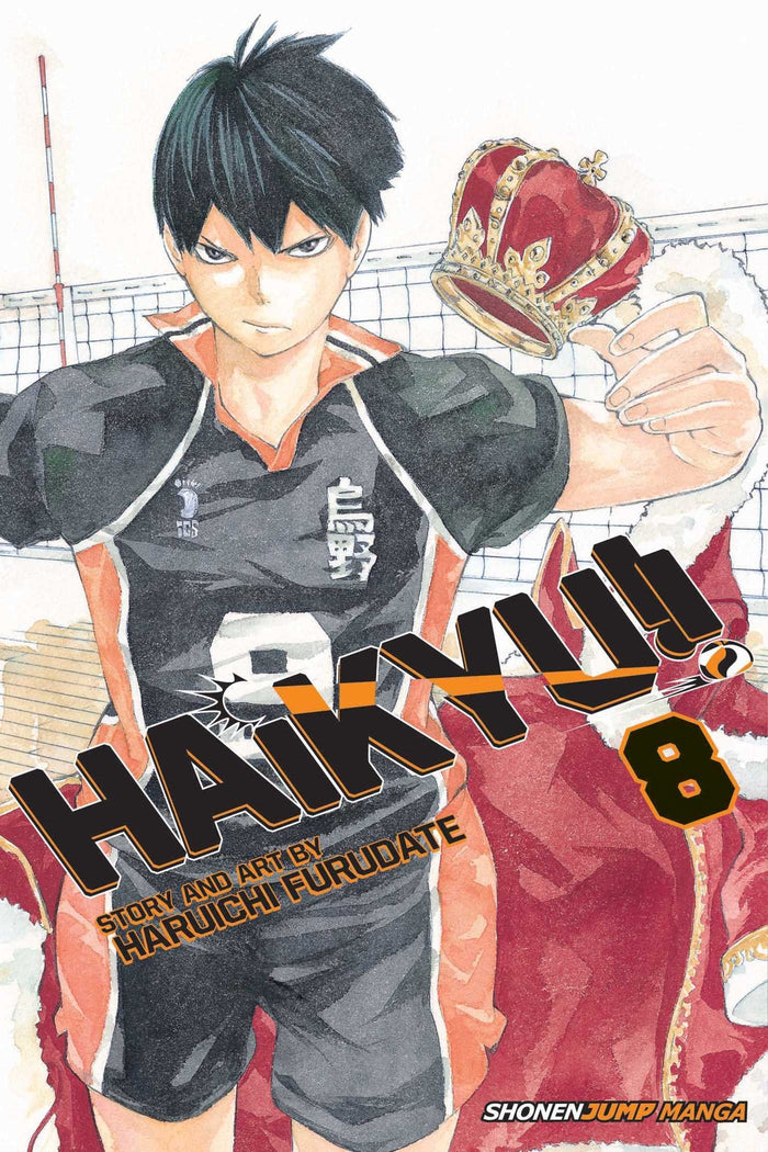 Haikyu!!, Vol. 8: Former Lonely Tyrant by Haruichi Furudate - Paperback cover