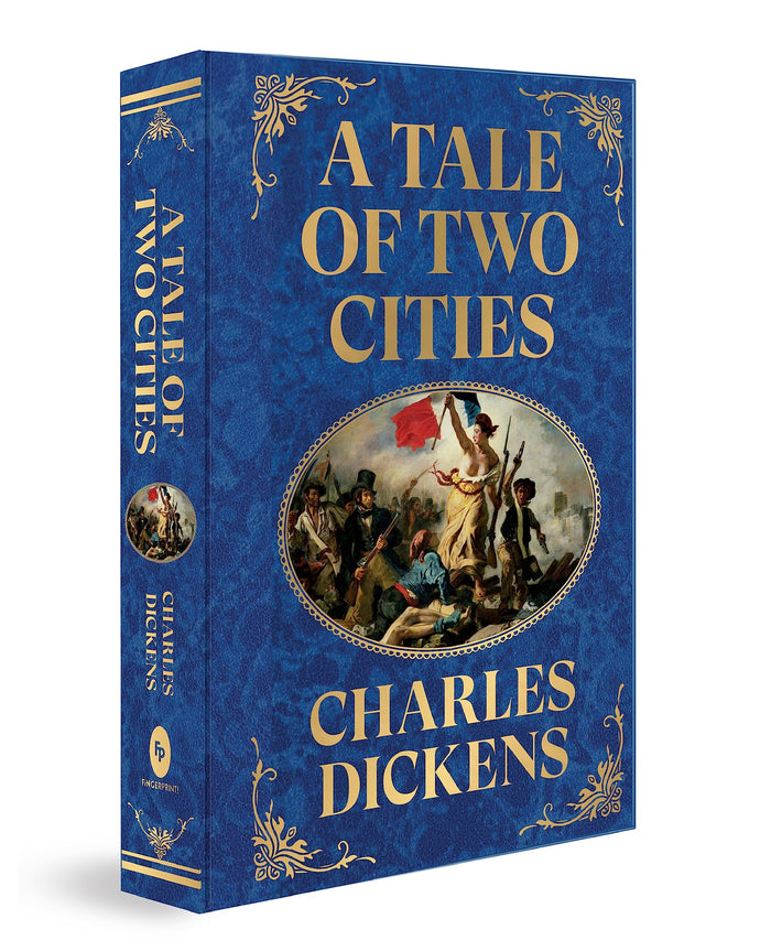 Tale of Two Cities (Deluxe Hardbound Edition), A (Fingerprint Classics) by Charles Dickens - Hardcover cover
