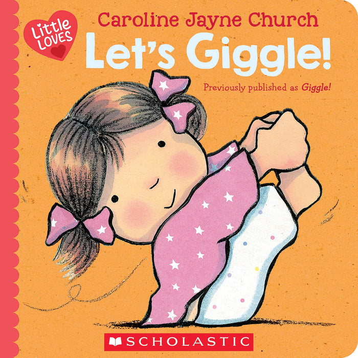 Let's Giggle! (Little Loves) by Caroline Jayne Church - Board Book cover