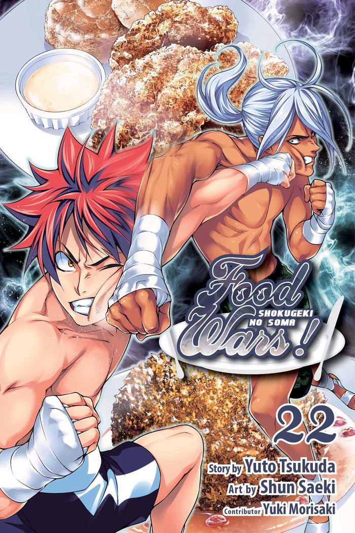 Food Wars!: Shokugeki no Soma, Vol. 22: Rematch With A Rival by Yuto Tsukuda - Paperback cover