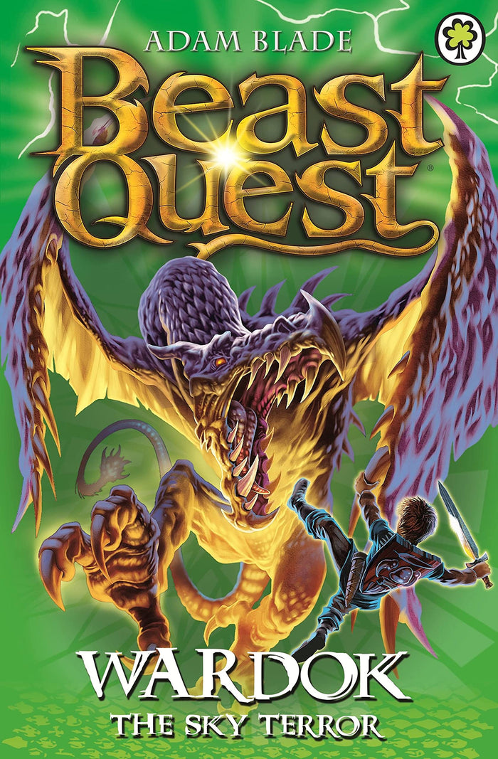 Beast Quest: 83: Wardok the Sky Terror by Adam Blade - Paperback cover