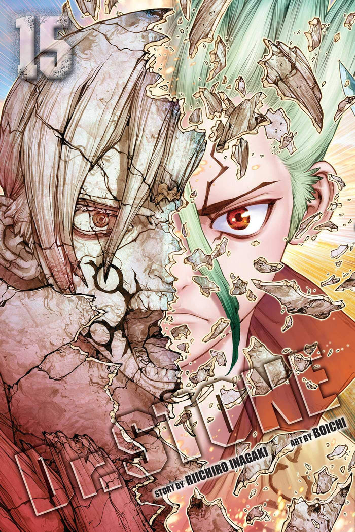 Dr. STONE, Vol. 15: The Strongest Weapon Is... by Riichiro Inagaki - Paperback cover