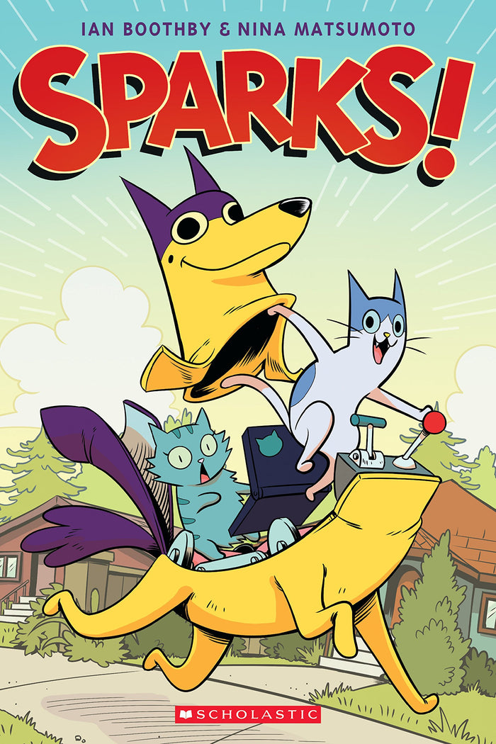Sparks! by Ian Boothby - Paperback cover