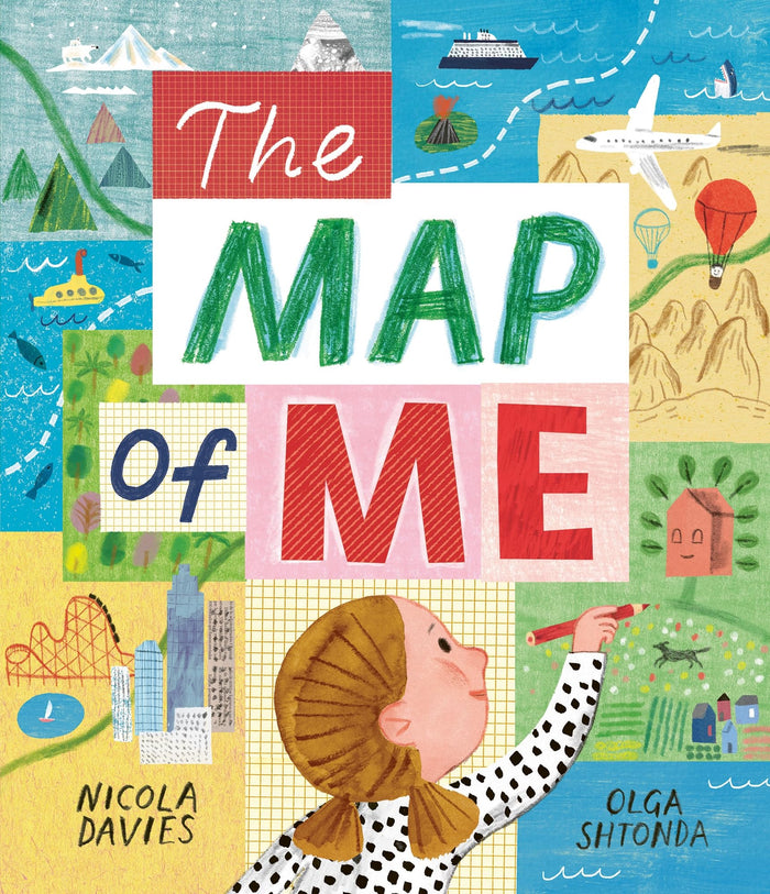 The Map of Me by Davies and Nicola - Paperback cover