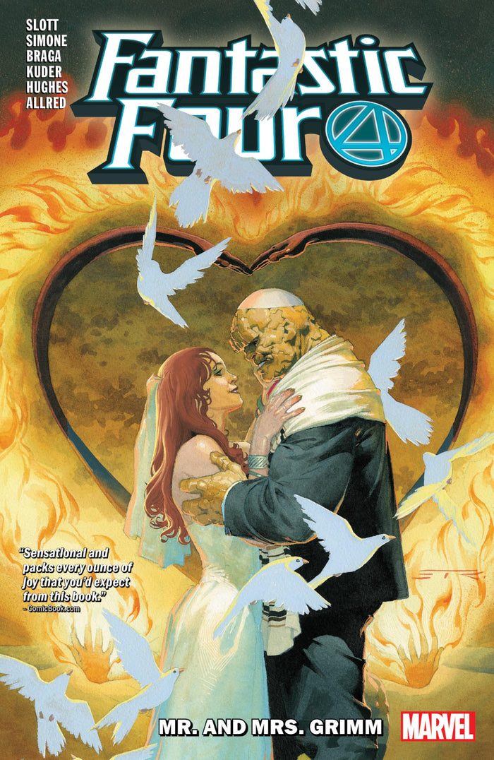 Fantastic Four Vol. 2: Mr. And Mrs. Grimm by Dan Slott - Paperback cover