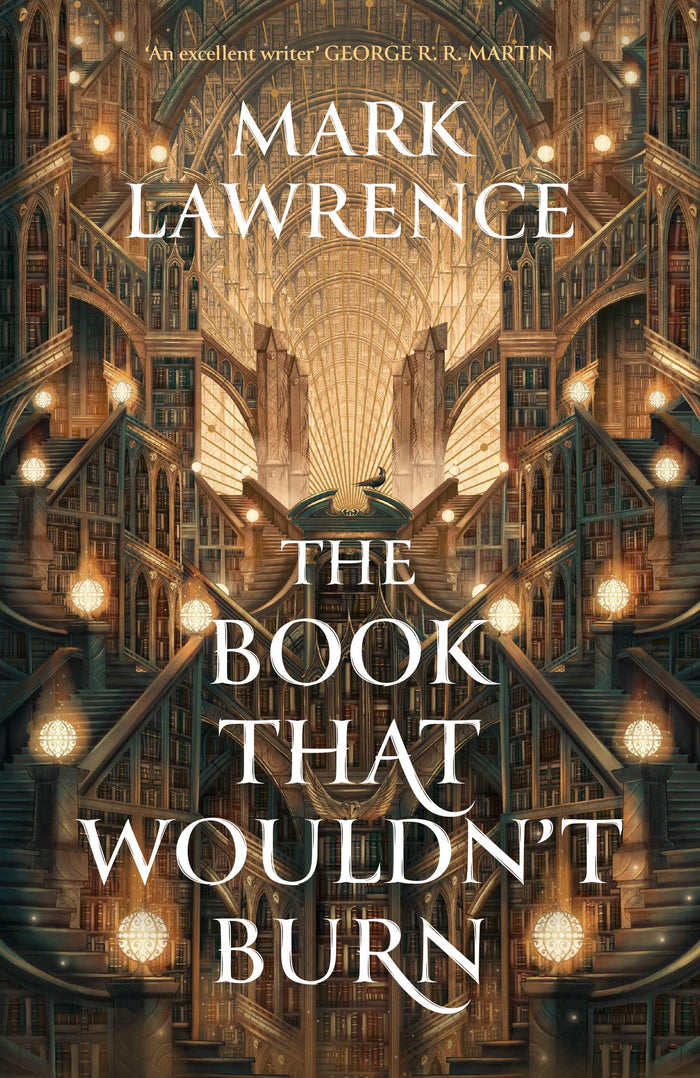 HarperVoyager The Book That Wouldnt Burn. by Mark Lawrence - Paperback cover