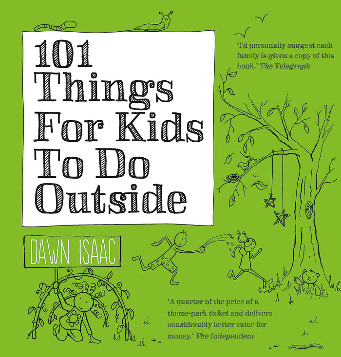 101 Things for Kids to do Outside by Dawn Isaac - Paperback cover