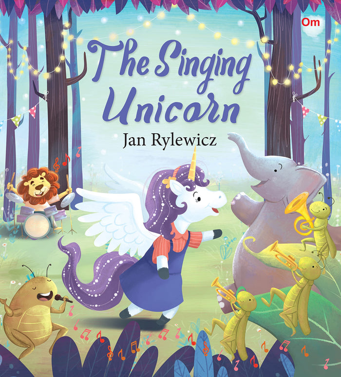 The Singing Unicorn by Om Books Editorial Team - Book cover