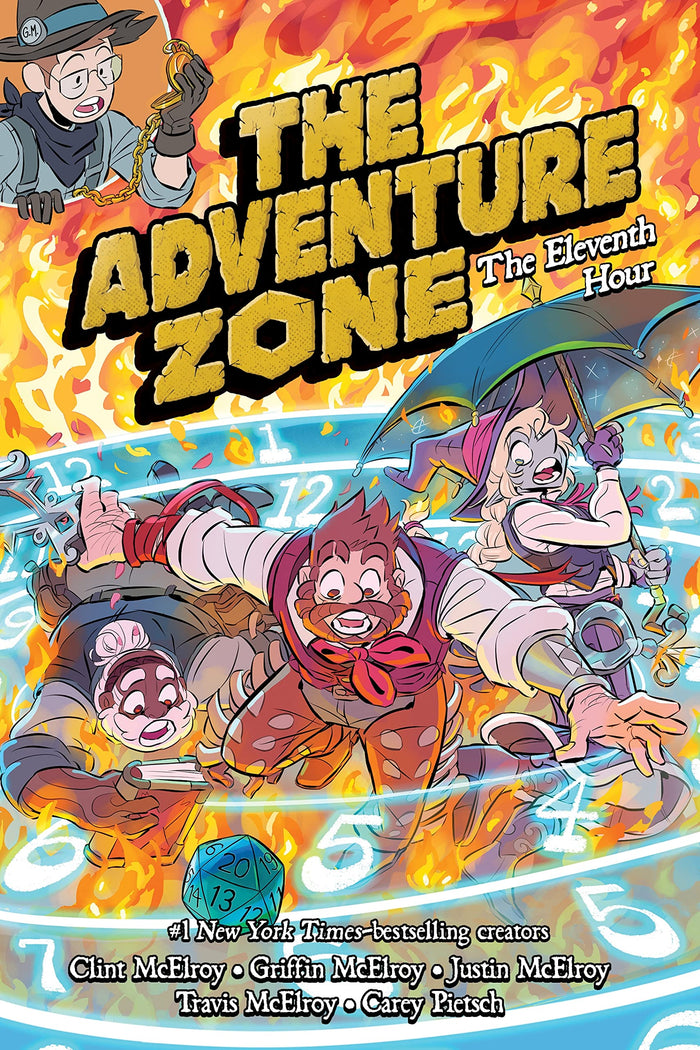 The Adventure Zone: The Eleventh Hour by Clint McElroy - Hardcover cover
