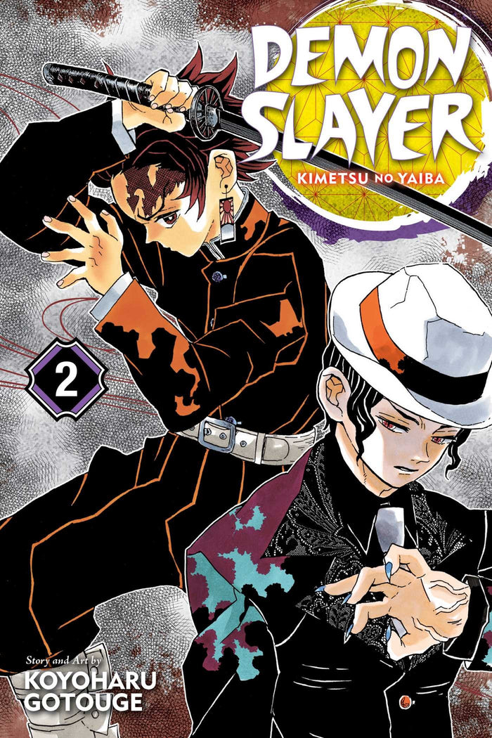 Demon Slayer: Kimetsu no Yaiba, Vol. 2 by Koyoharu Gotouge - Paperback cover